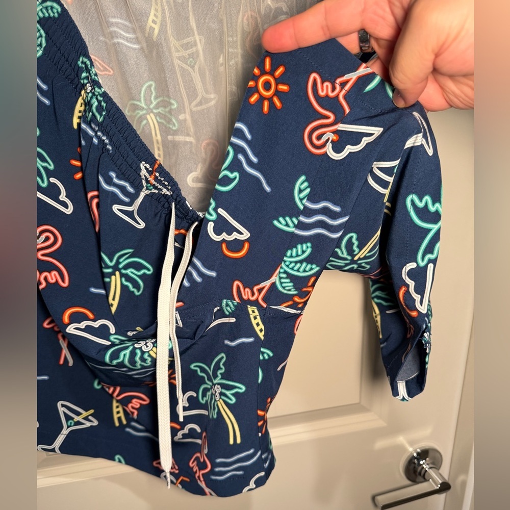 CHUBBIES - Neon Lights Swim Trunks, Men’s 2XL - Picture 12 of 12